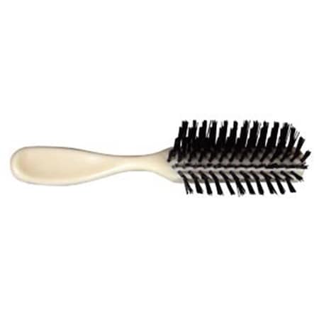 Dukal Hair Brush- Adult- Ivory- 7.25 in. long- nylon tuft bristles HB01